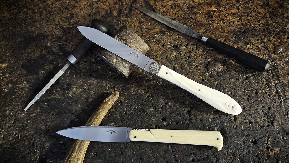 Superbes couteaux par Isabelle et Pascal Graveline