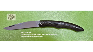Couteau PERCEVAL pliant Occasion ERIC BRIANO ARMURIER