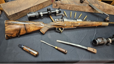 CARABINE BRIANO OCTOGONALE CISELEE cal 8x68s