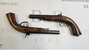 paire de pistolets à percussion