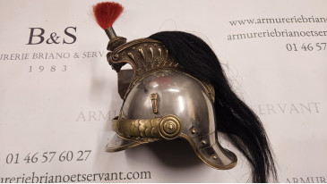 casque de garde républicain à cheval modèle 1876 ( troupe )