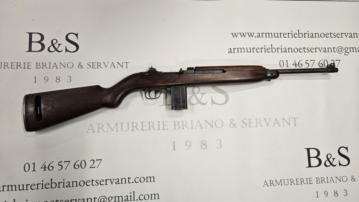 carabine USM1 fabrication IBM calibre 30 carbine