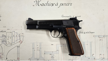 pistolet browning gp 35 calibre 9mm para