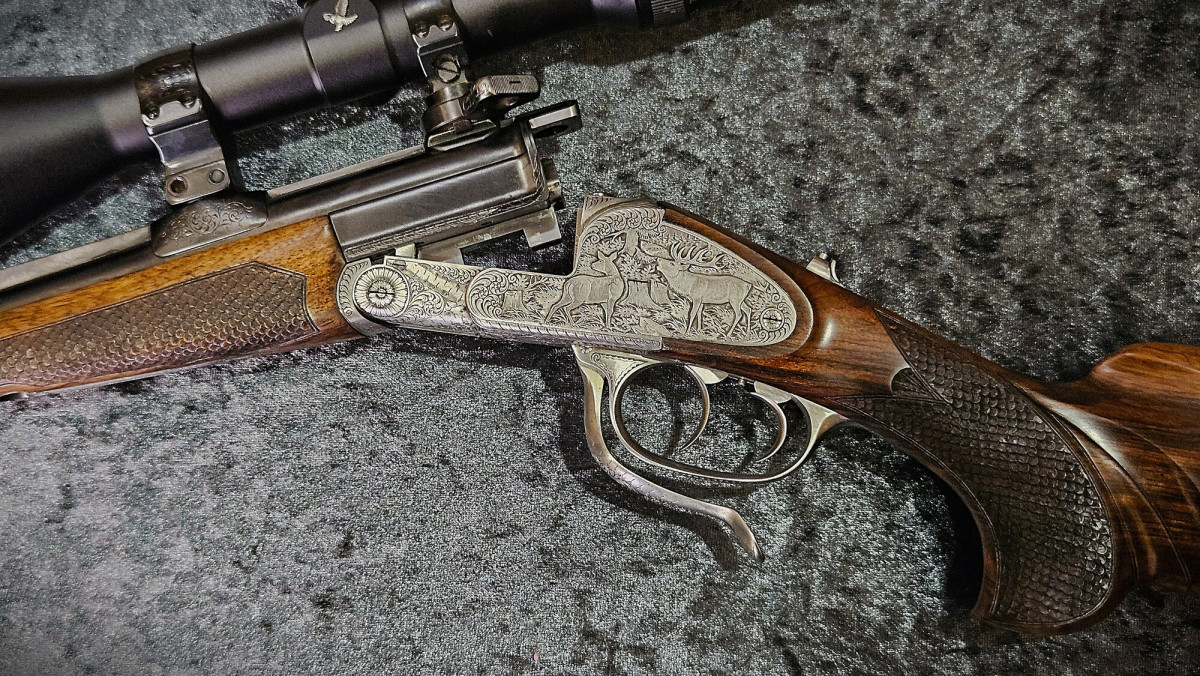 kipplauf scheiring calibre 7x65 R et 7x64