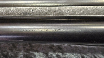 fusil Francotte à platines calibre 12/70