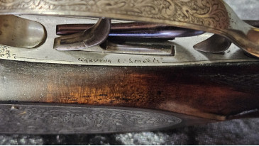 fusil Francotte à platines calibre 12/70