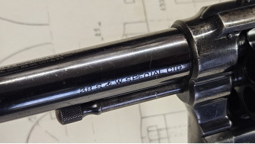 revolver smith & wesson hand ejector 2eme modele 1898