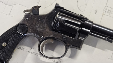 revolver smith & wesson hand ejector 2eme modele 1898