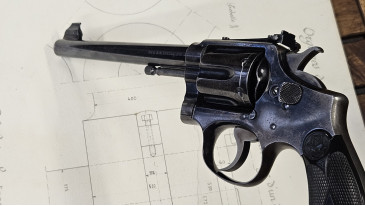 revolver smith & wesson hand ejector 2eme modele 1898