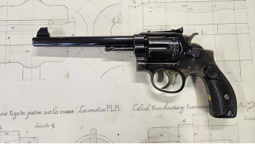 revolver smith & wesson hand ejector 2eme modele 1898