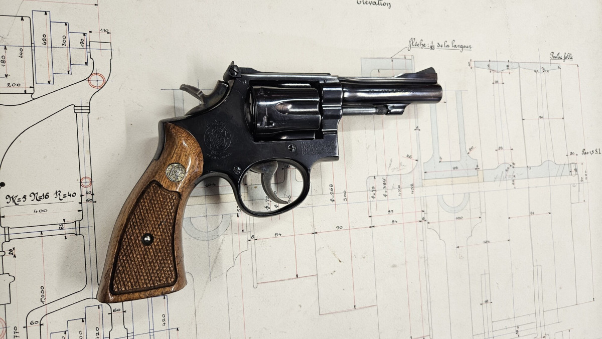revolver smith & wesson mod 18 calibre 22