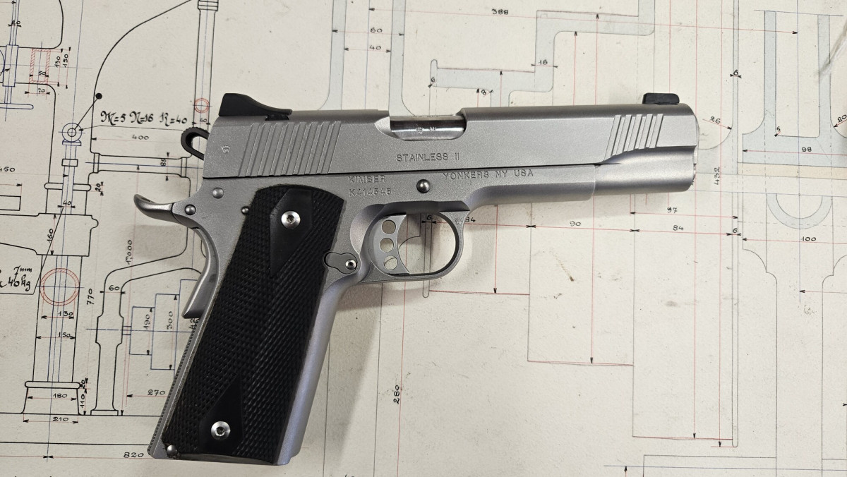 pistolet kimber type 1911 calibre 45 acp