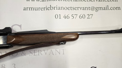 browning bar 300wm avec crosse à trou de pouce et docter