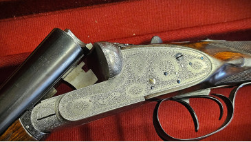 fusil juxtaposé Boss & Co à platines calibre 12/70