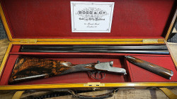 fusil juxtaposé Boss & Co à platines calibre 12/70