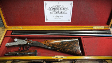 fusil juxtaposé Boss & Co à platines calibre 12/70